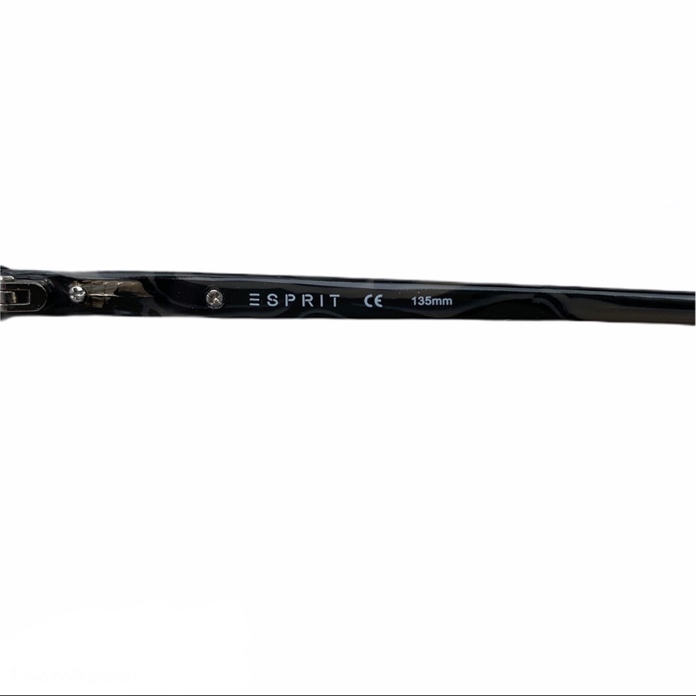 NWOT Esprit • Marbled Black & Gray Sunglasses - Picture 7 of 13